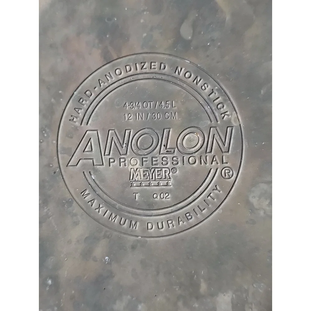 Professional Anolon Meyer Anodized Non-Stick 12